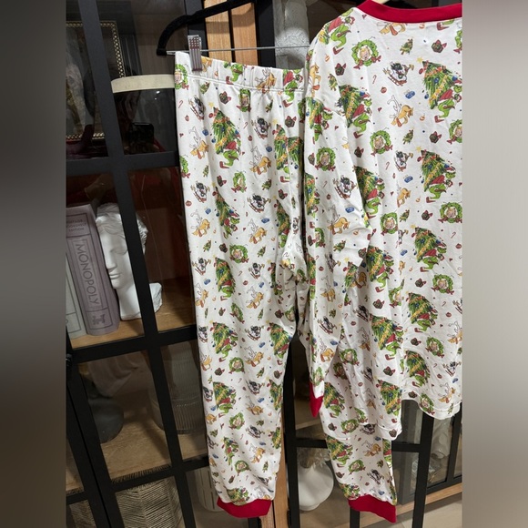 Smockingbird The Grinch pima pajamas set christmas dr. Seuss cindy lou pants - Picture 7 of 8